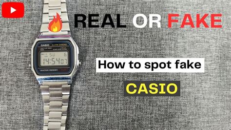 how to find fake casio watches|casio authenticity check.